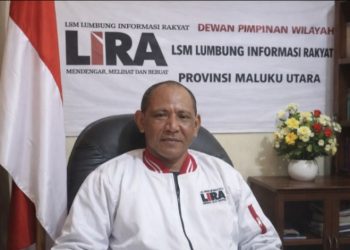 Gubernur LSM LIRA Maluku Utara, Said Alkatiri.