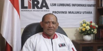 Gubernur LSM LIRA Maluku Utara, Said Alkatiri.