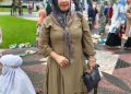 Ibu Suci Santi, koordinator para korban penipuan Toko Mas Bagindo Romi.