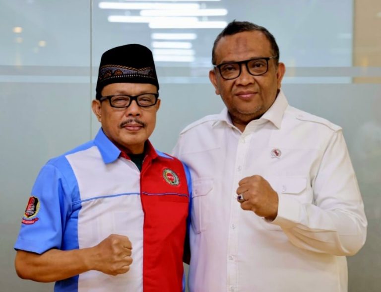 Ketum FSPTSI-KSPSI 2026-2031 KRH HM JUSUF RIZAL, dan WAMENAKER AFRIANSYAH NOOR.