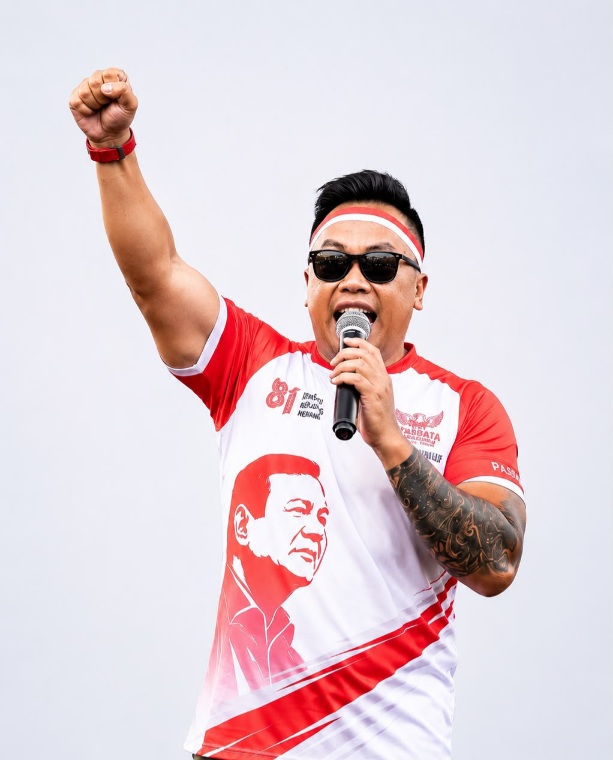 Ketua Umum PASBATA PRABOWO, DAVID FEBRIAN.