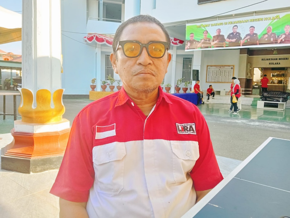 Bupati LSM LIRA Kolaka Timur, Iswan Hasbul.