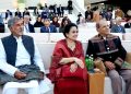 Megawati Soekarnoputri satu forum bersama Kailash Satyarthi, peraih Nobel Perdamaian 2014 dan José Ramos-Horta, peraih Nobel Perdamaian 1996 di Abu Dhabi, pada Februari 2026. (Foto: Monang Sinaga dan Tim Media PDIP)