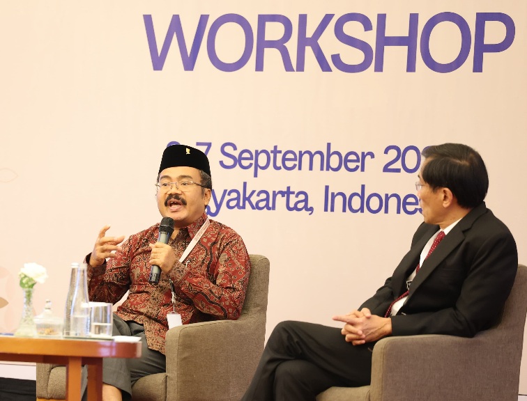 Dr. Sukidi berbicara dalam Forum CALD 2026 di Yogyakarta.