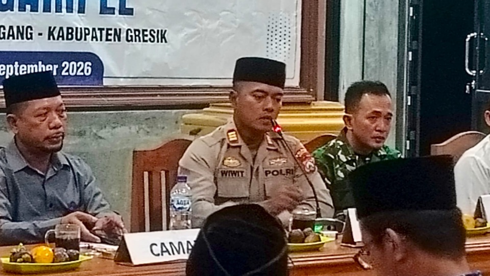 Kapolsek Balongpanggang, AKP Wiwit Maryanto.