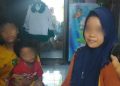 WD dan IA, saat foto bersama adik bungsunya.