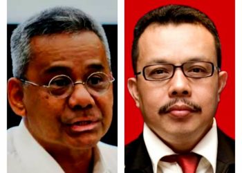 Menteri Keuangan Suahasil Nazara dan Presiden LSM LIRA KRH.HM. Jusuf Rizal, SH.,