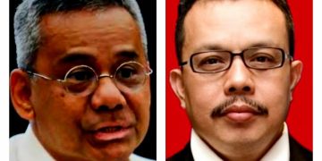 Menteri Keuangan Suahasil Nazara dan Presiden LSM LIRA KRH.HM. Jusuf Rizal, SH.,